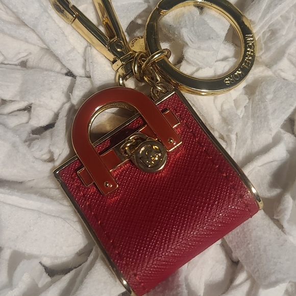 Authentic Michael Kors Adorable Purse Bag Charm w/car Keyring - Picture 9 of 10